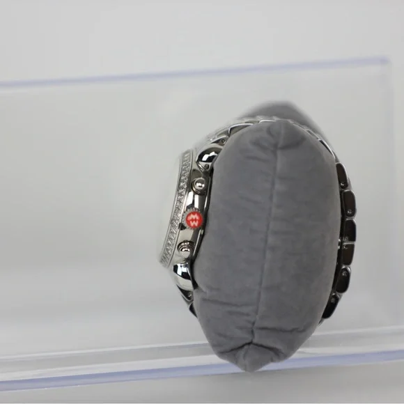 Michele Signature CSX-36 Diamond & Pearl White Dial Ladies Watch - Picture 3 of 8